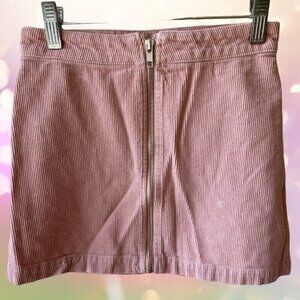 Art Class Girl's Zip Up Corduroy Skirt